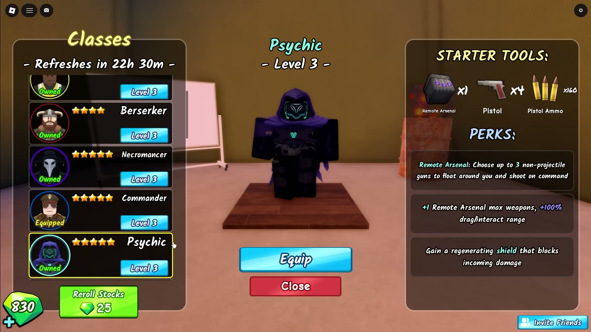 Survive the Apocalypse best classes — Berserker Commander and Scavenger gameplay — screenshot 22 of 31