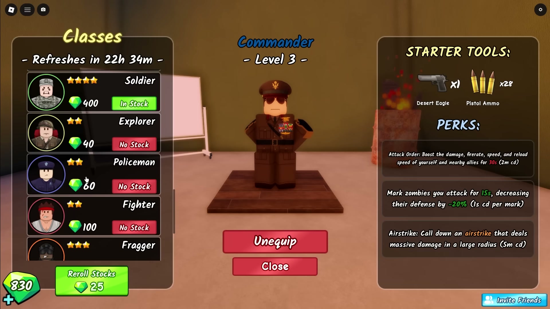 Survive the Apocalypse best classes — Berserker Commander and Scavenger gameplay — screenshot 21 of 31