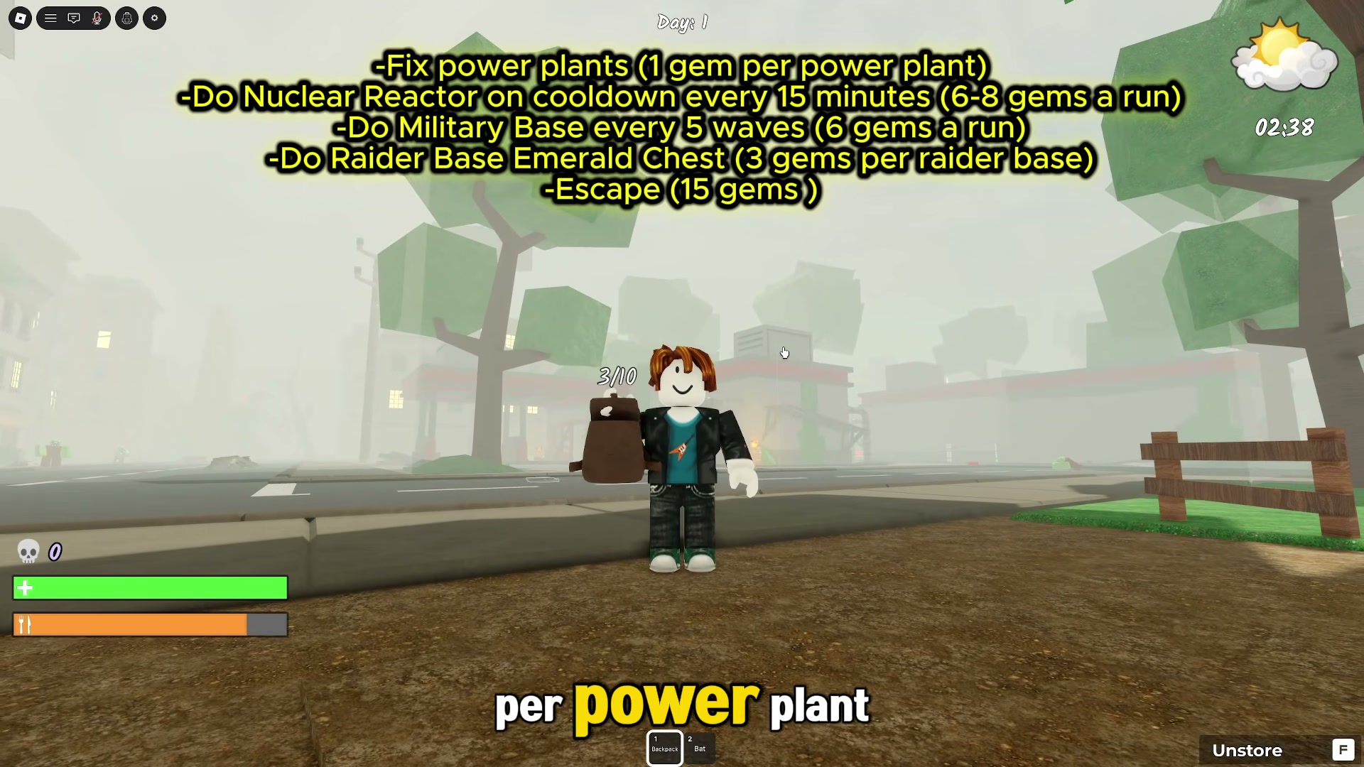 Survive the Apocalypse power plant locations — activation repair and standard power plant process — screenshot 8 of 8