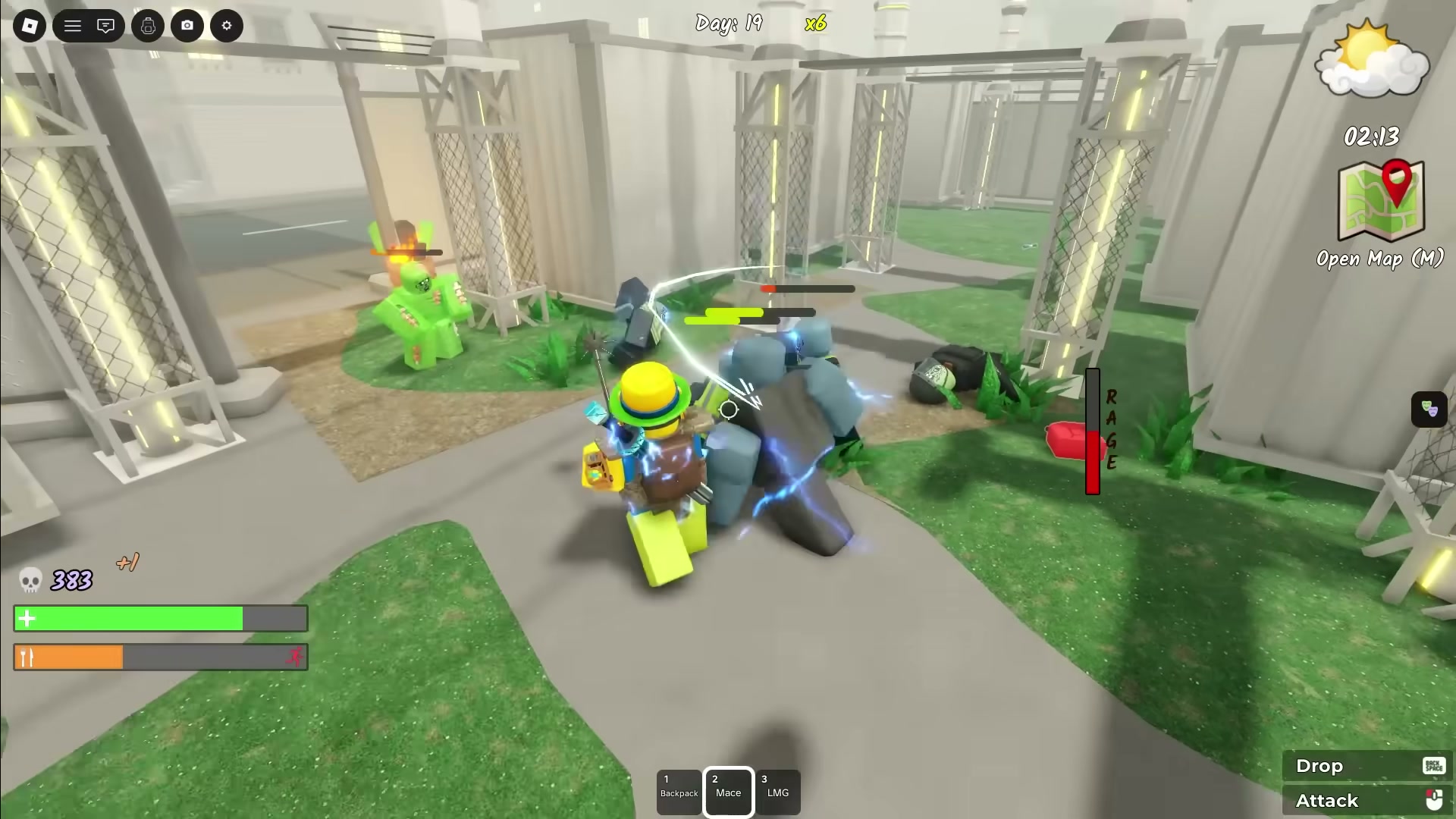 Berserker class Survive the Apocalypse — mace combat splash damage and slam attack — screenshot 12 of 12