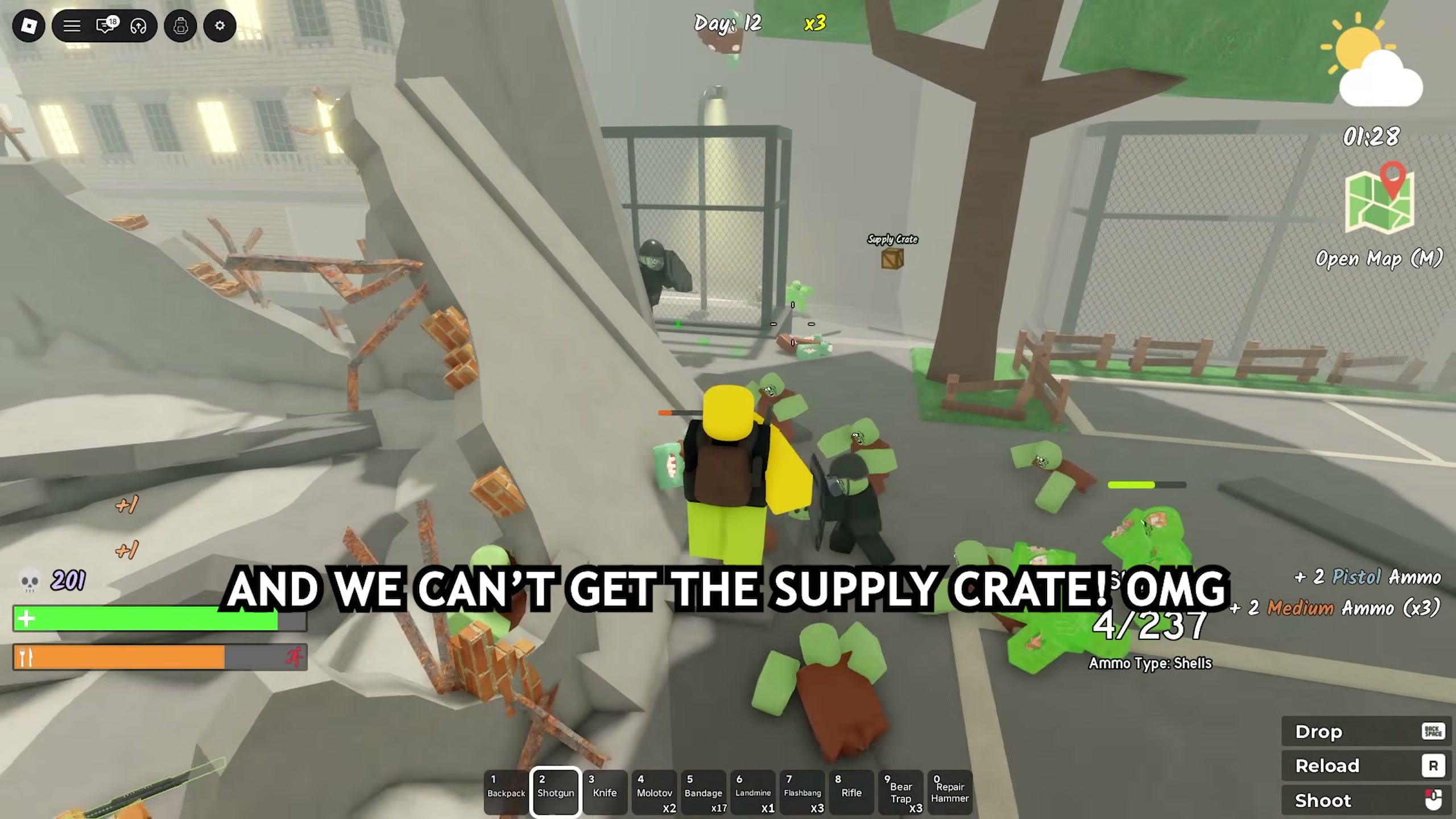 Berserker class Survive the Apocalypse — gameplay footage and combat demonstration — screenshot 20 of 21