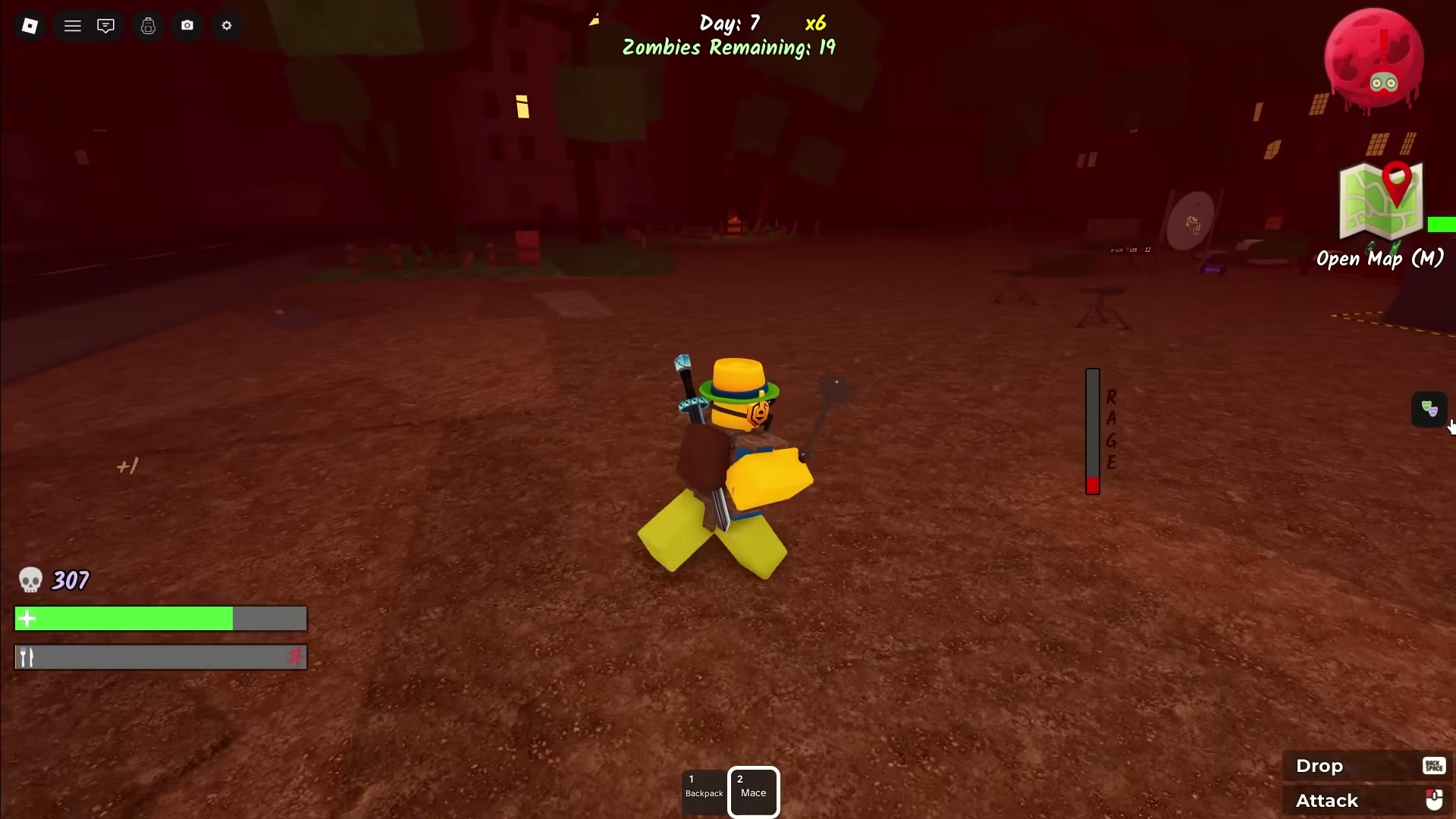Berserker class Survive the Apocalypse — mace combat splash damage and slam attack — screenshot 6 of 12