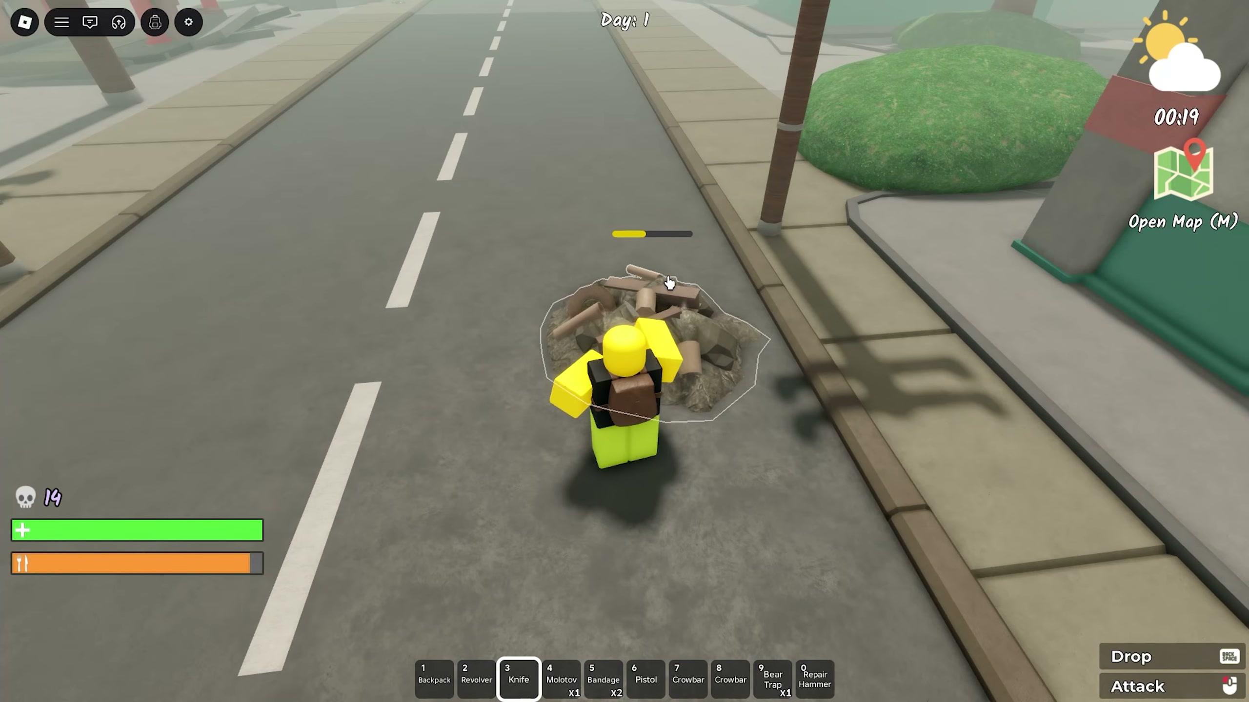 Berserker class Survive the Apocalypse — gameplay footage and combat demonstration — screenshot 9 of 21
