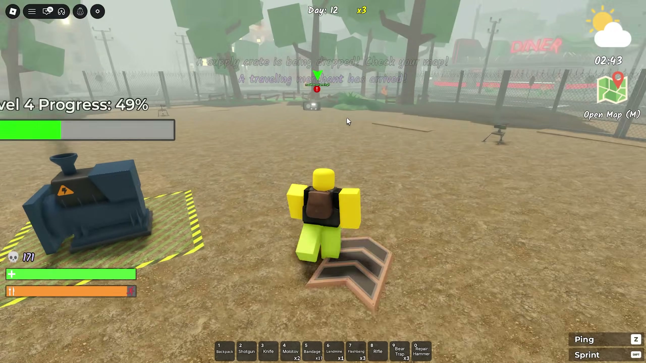 Berserker class Survive the Apocalypse — gameplay footage and combat demonstration — screenshot 19 of 21