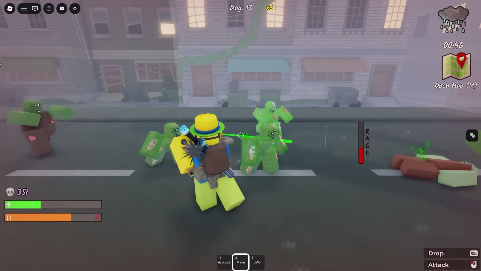 Berserker class Survive the Apocalypse — mace combat splash damage and slam attack — screenshot 9 of 12