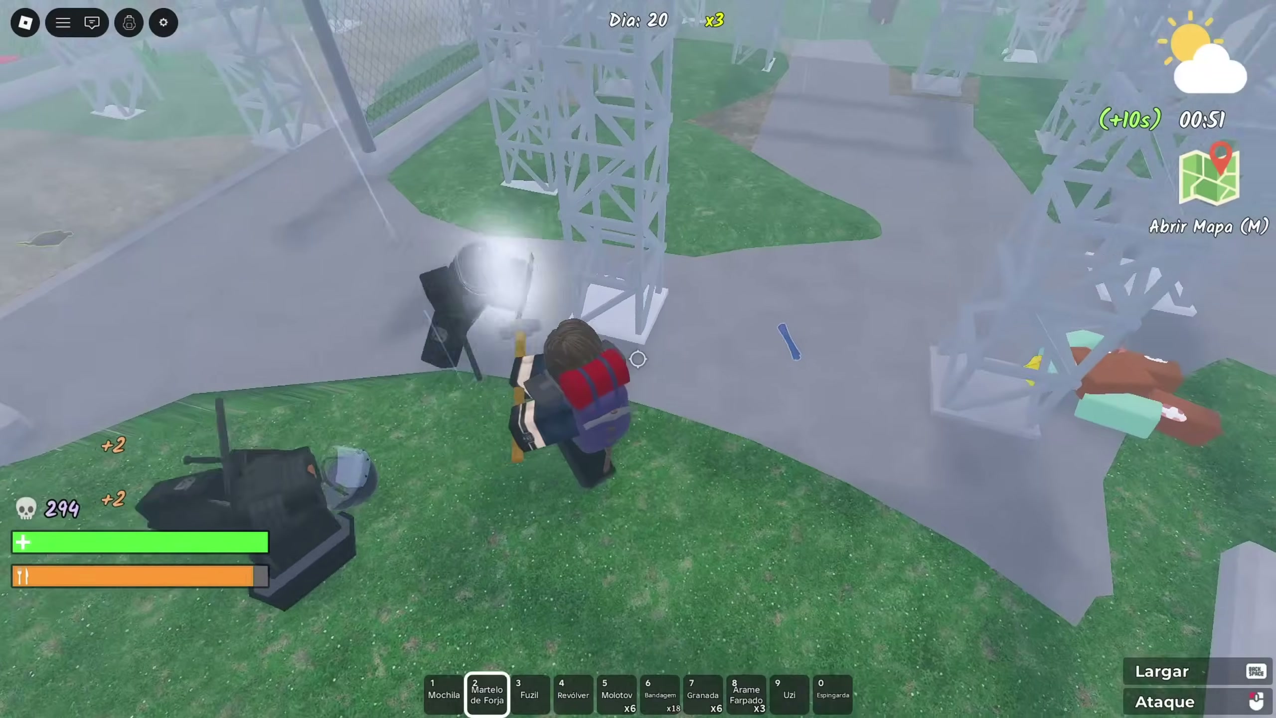 Survive the Apocalypse military zone — entrance electrical zombies and survivor team raid — screenshot 8 of 16
