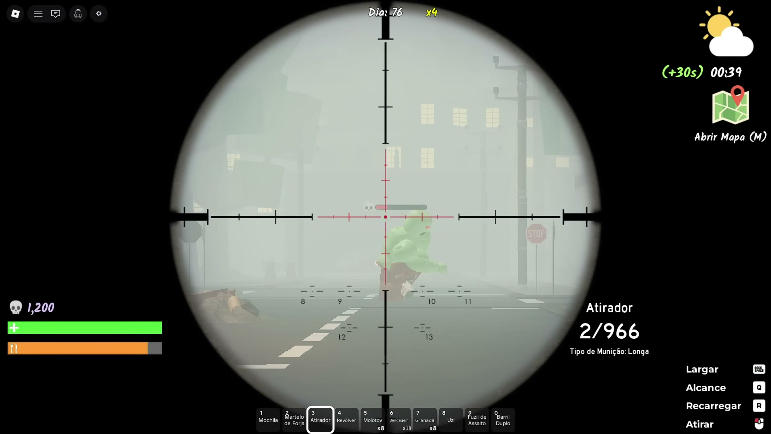 Survive the Apocalypse military base boss — minigun power armor pieces and emerald drops — screenshot 5 of 21