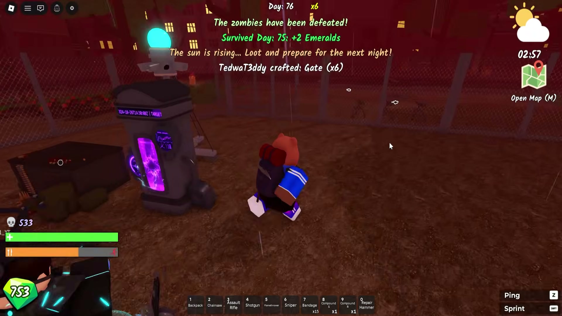 Survive the Apocalypse base layout — gate placement turret setup and electric fence — screenshot 6 of 14