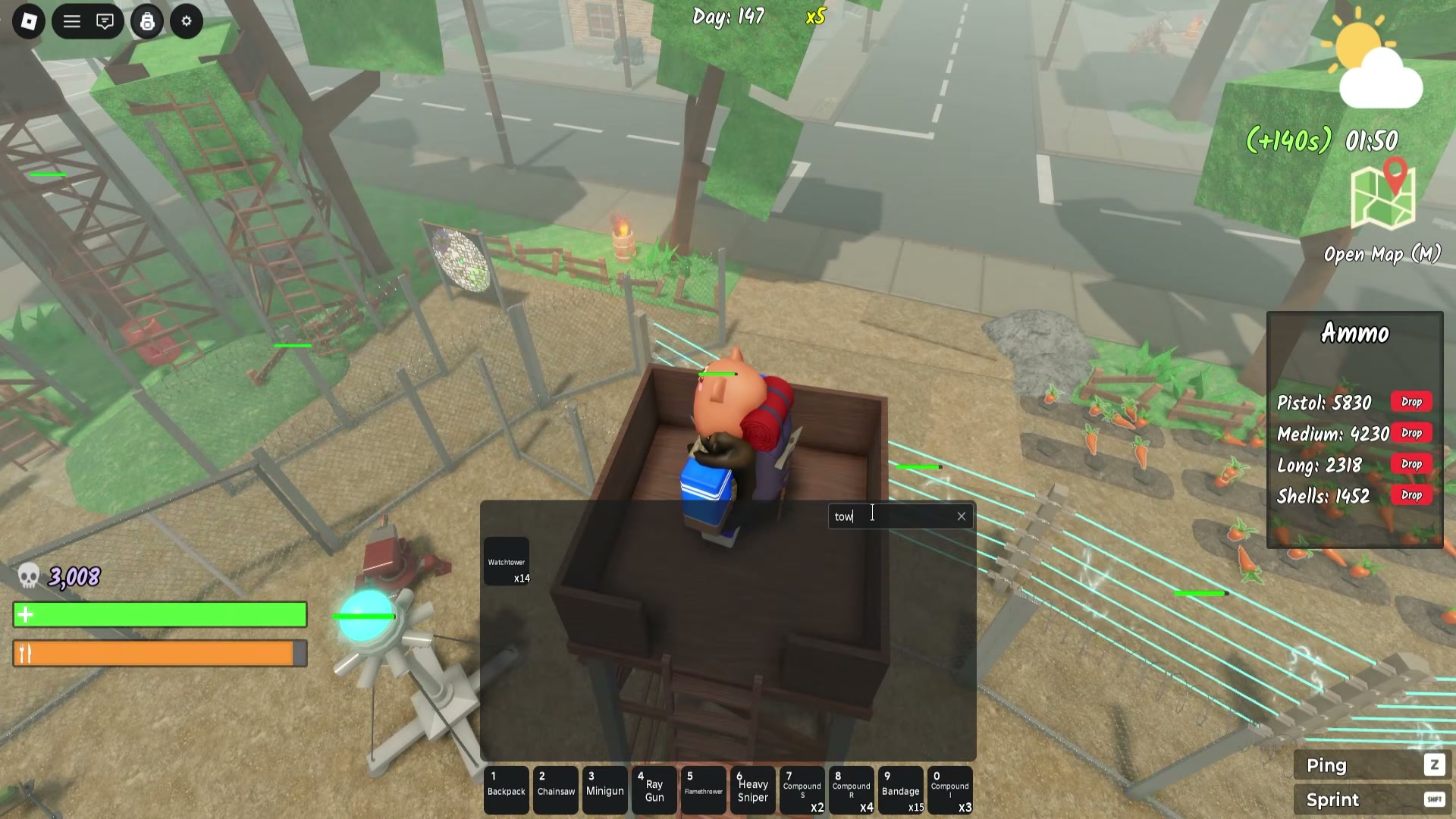 Survive the Apocalypse best base layout — military turrets completed defense day 147 — screenshot 4 of 8