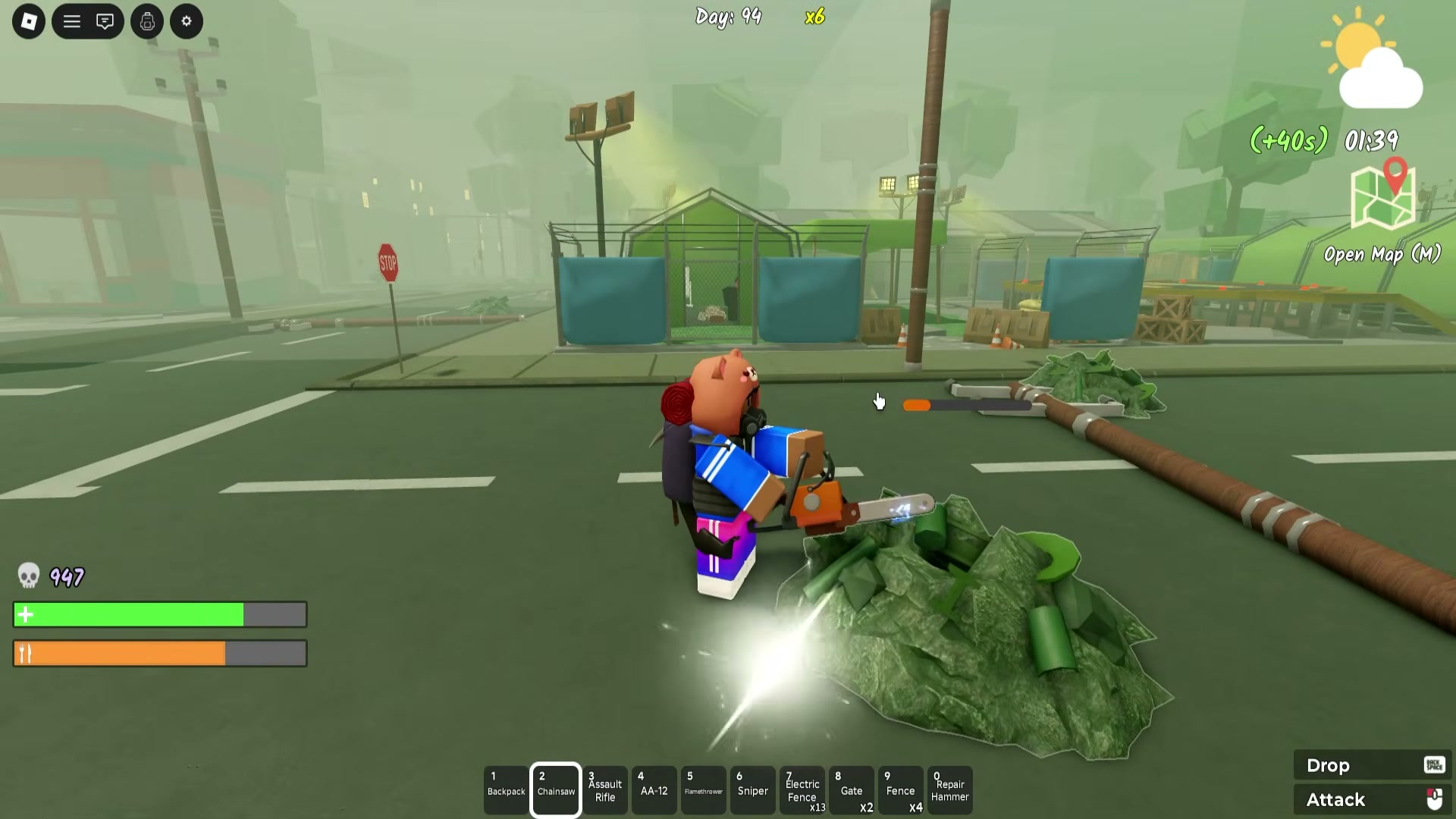 Survive the Apocalypse base layout — gate placement turret setup and electric fence — screenshot 14 of 14