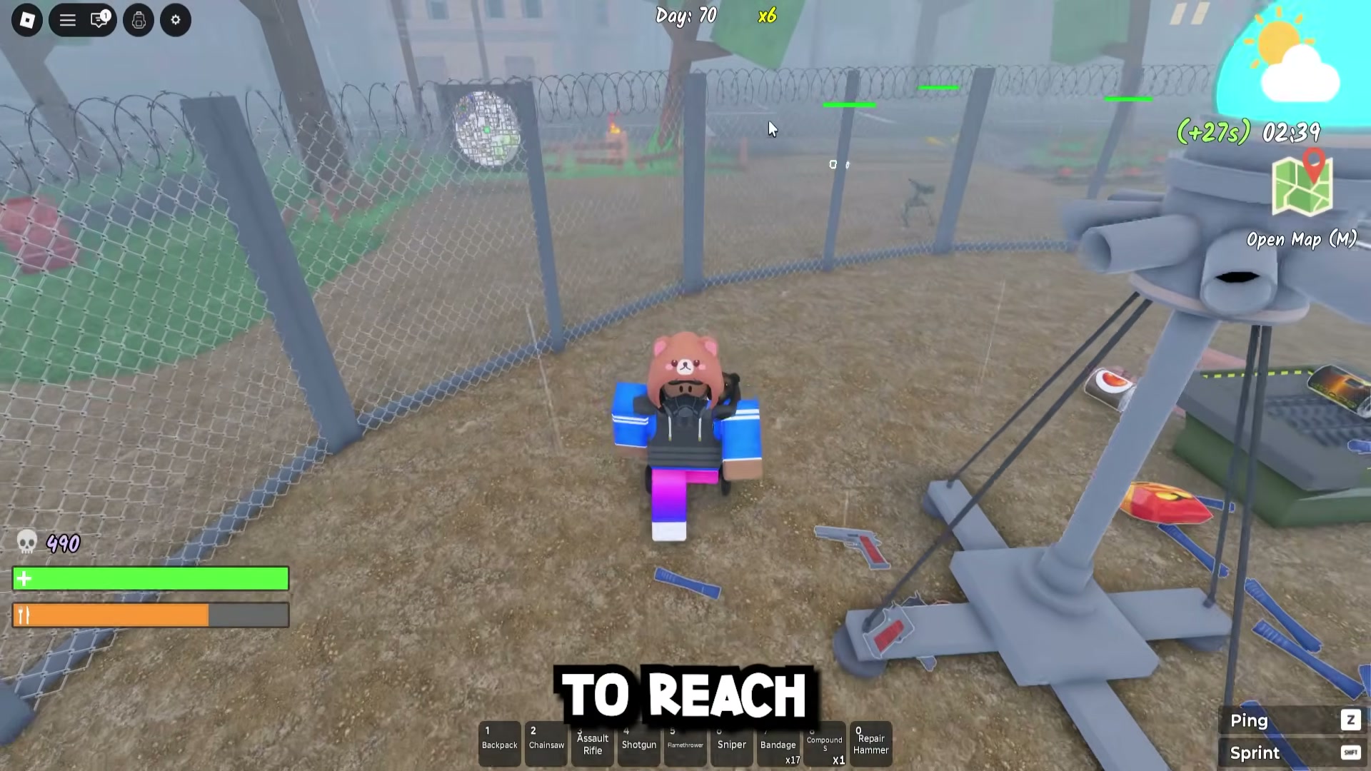Survive the Apocalypse base layout — gate placement turret setup and electric fence — screenshot 3 of 14